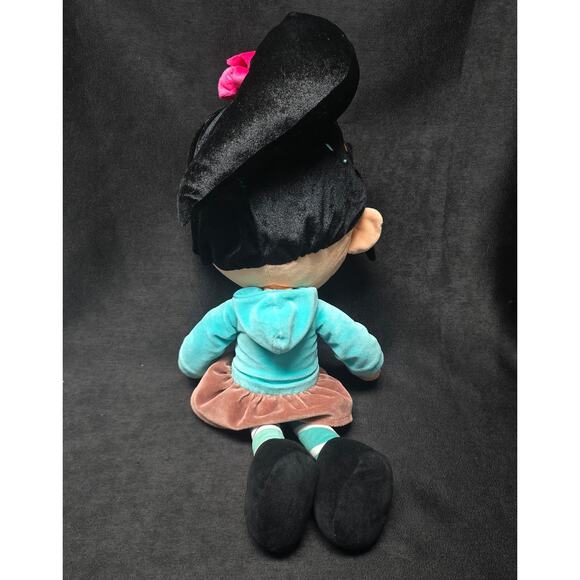 Disney Vanellope Von Schweetz Big Head Wreck it Ralph Stuffed Large Plush Doll - Picture 5 of 10